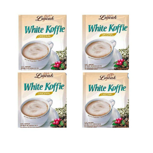 

LUWAK WHITE COFFEE RENCENG (10 SACHET)