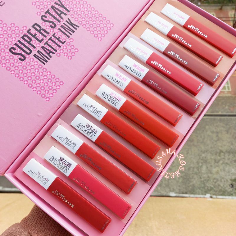 PROMO 12PC!! LIPGLOSS MAYBELLINE SUPER STAY MATTE INK 1106