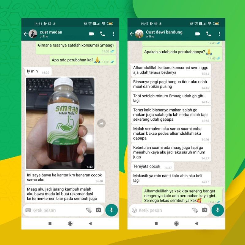 Madu SMAAG Original Obat Maag Kronis Dan Asam Lambung Tinggi