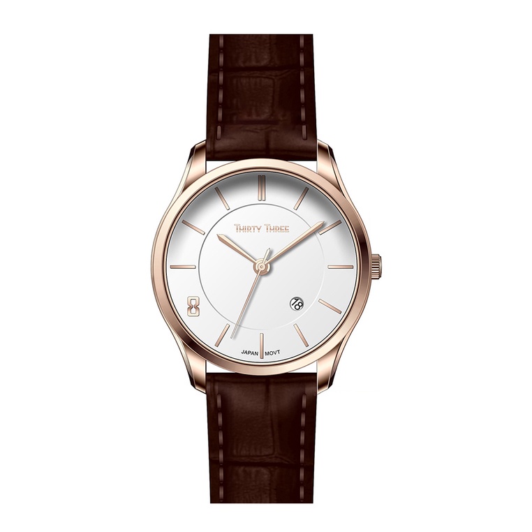 Jam Tangan Pria Thirty Three Kyoto TH2006M-RG01-L01