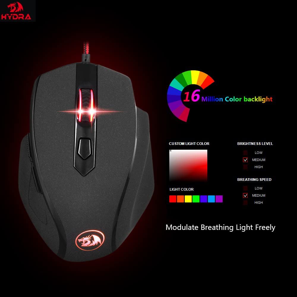 Redragon Gaming Mouse TIGER 2 - M709-1-2
