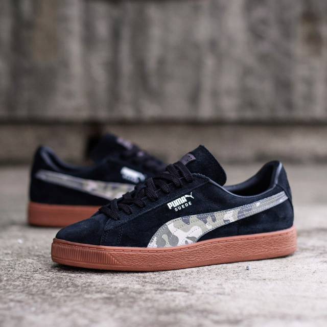 PUMA SUEDE CAMO GUM