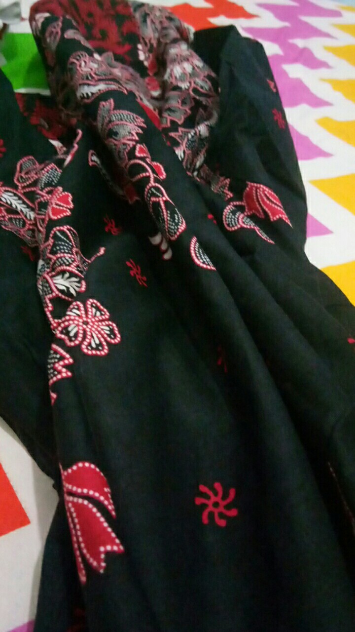 Batik Wanita Asj Sa Hrb026 Kenongo Kemeja Tosca Pendek