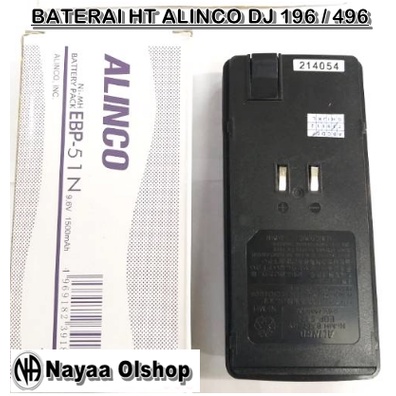 BATERAi HT ALINCO DJ 196 / DJ 496 EBP 51N BATRE HT ALINCO DJ 196 EBP51