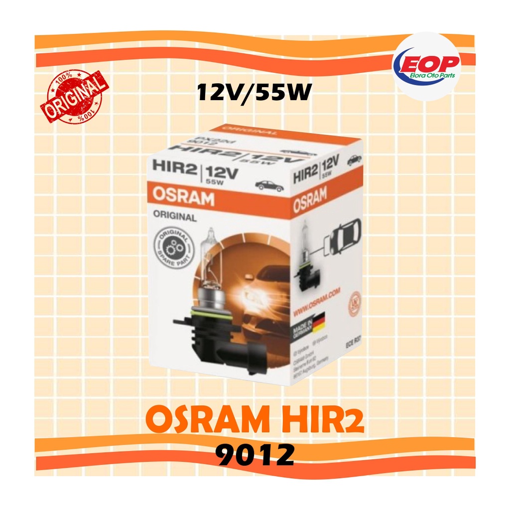 OSRAM Hir2 12v 55w Headlamp standar 9012