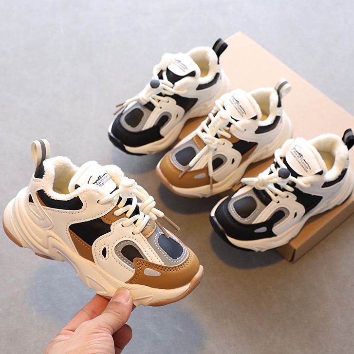 Sepatu Sneakers Anak Import JOE Fashion Sport Shoes Anak Laki Laki Korean Style