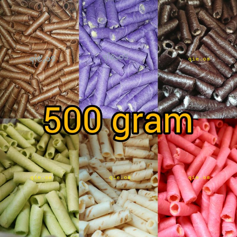 

Wafer Roll Coklat Barcelona Astor Coklat Mini 500gr Snack Kiloan Murah Oleh" Surabaya