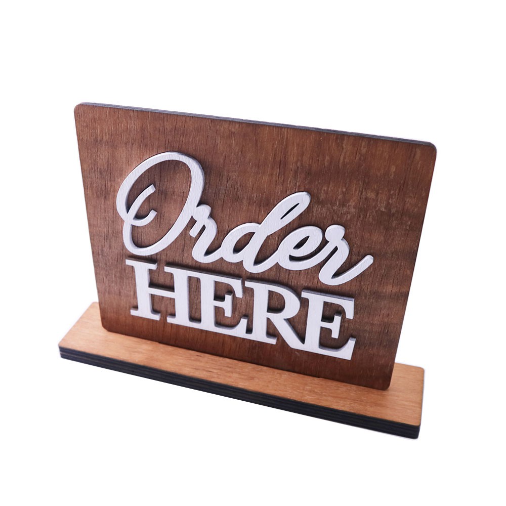 Table Sign | Order Here