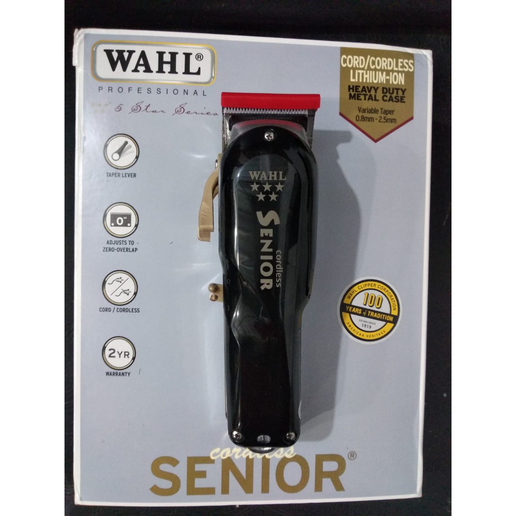 Mesin Cukur WAHL SENIOR CORDLESS ORIGINAL TERBARU