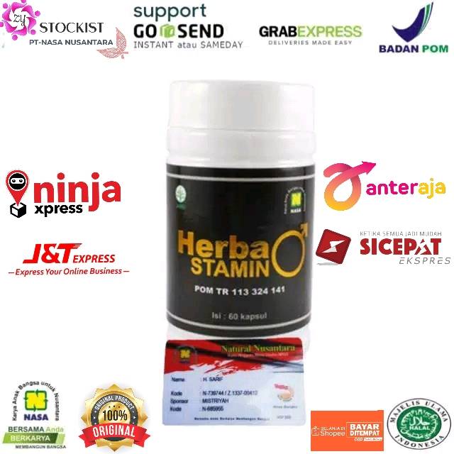 Herbastamin Natural Herbal Asli Original Nasa penambah stamina pria