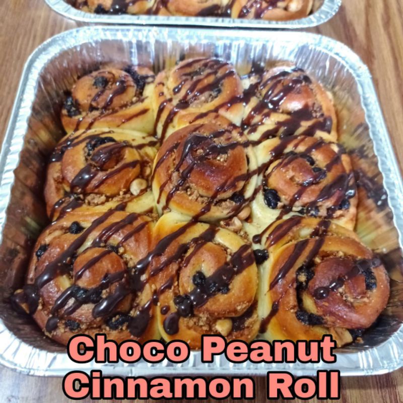 

Choco Peanut Cinnamon Roll