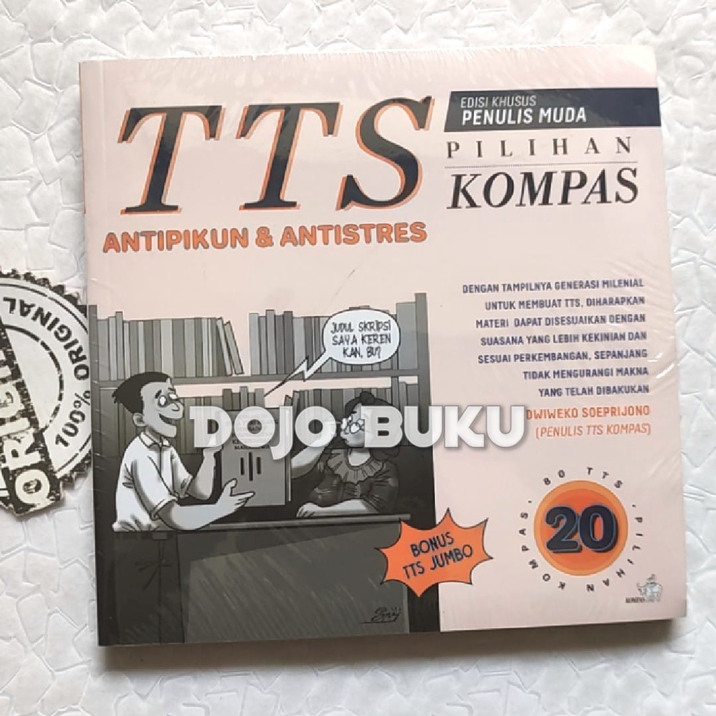 Buku TTS Pilihan Kompas 20 Antipikun &amp; Antistres (Bonus TTS Jumbo)