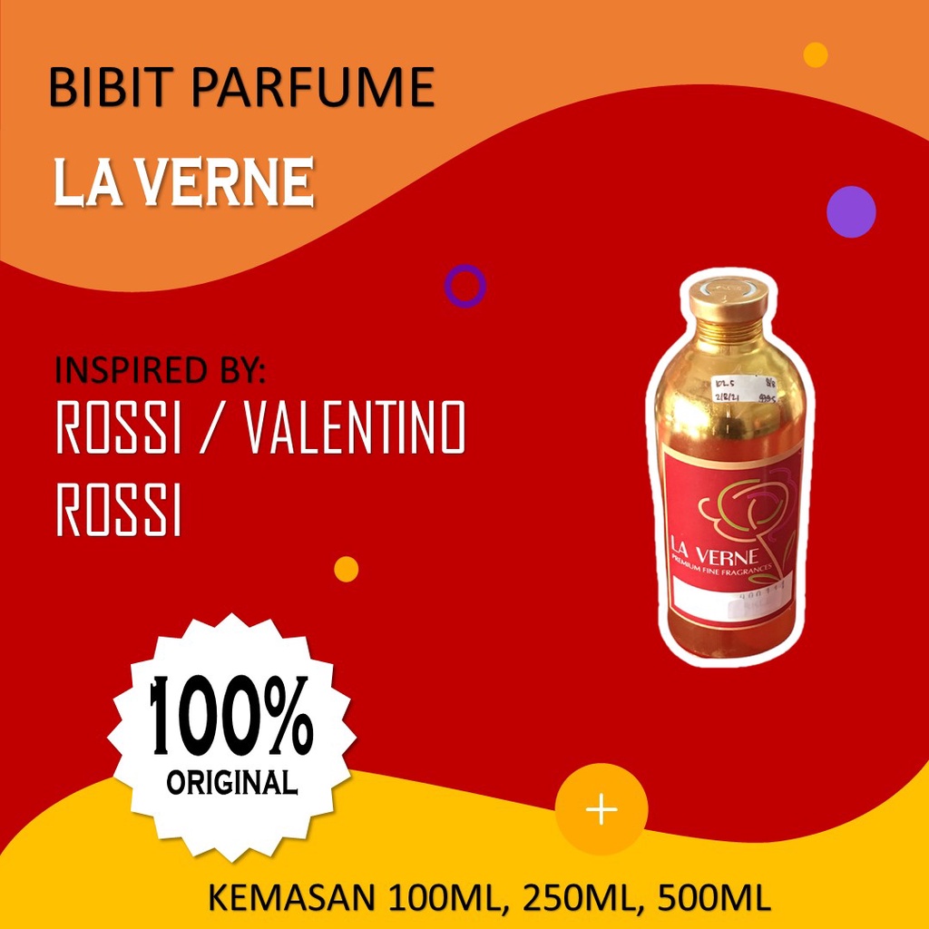Bibit Parfum LAVERNE ROSSI Searah dengan VALENTINO ROSSIDIN