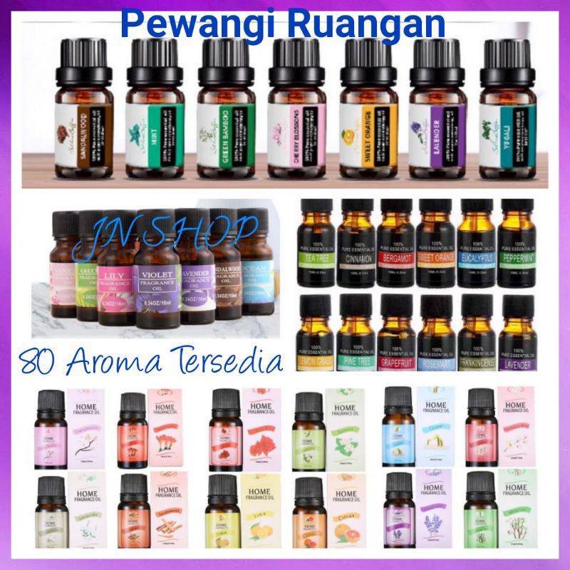 JT - Aromatherapy Essential Oil Diffuser dan humidifier Pengharum Ruangan 10ml