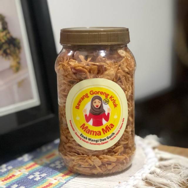 

Bawang goreng sumenep 100% asli Mama Mia