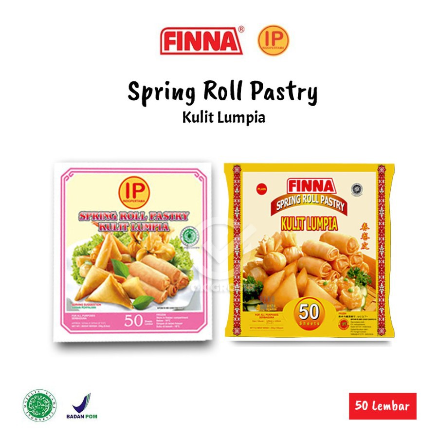 

Spring Roll Pastry/ Kulit Lumpia Isi 50 pcs (Kecil)