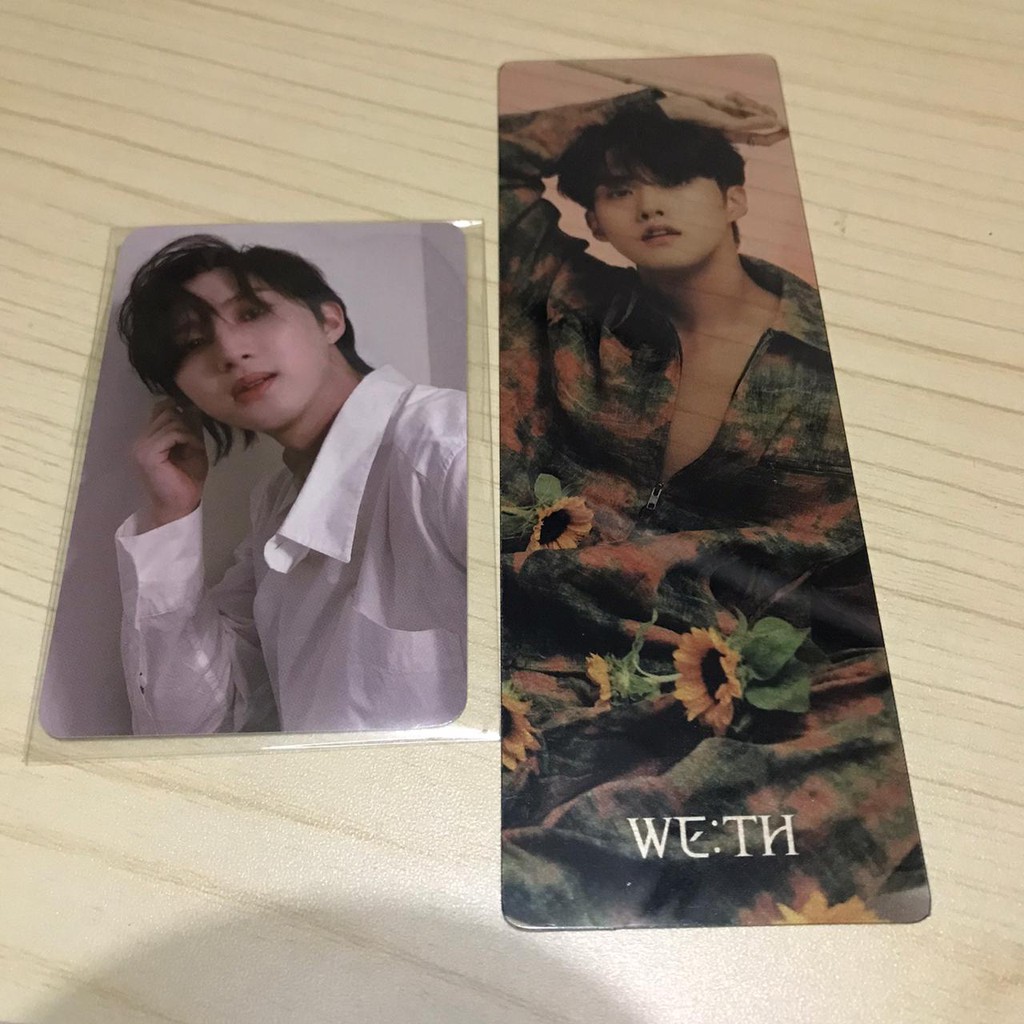 Pentagon 10th Mini Album We:th PC Benefit Hui Ktown4u & Yeoone Bookmark