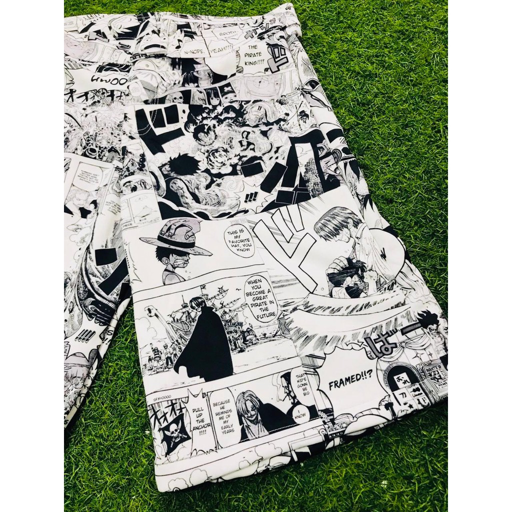 Celana pendek One piece Fullprint