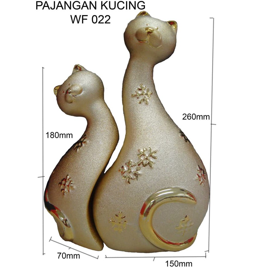 Promo Pajangan kucing / kucing / pajangan / pajangan kucing WF 022 terbaik