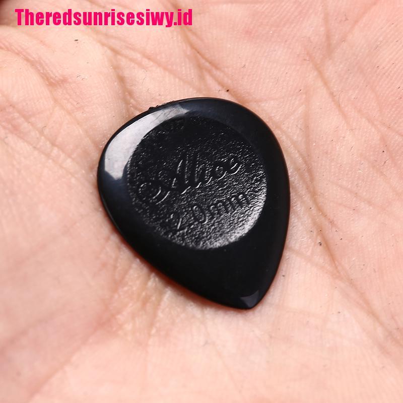 【Theredsunrisesiwy.id】6pcs durable guitar picks for acoustic electric guitar bass clear plectrum