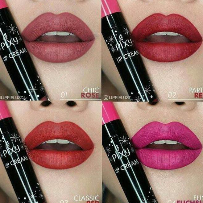 FREE ONGKIR pixy lip cream matte, pixy lipstick cair, lipstik pixy ORIGINAL