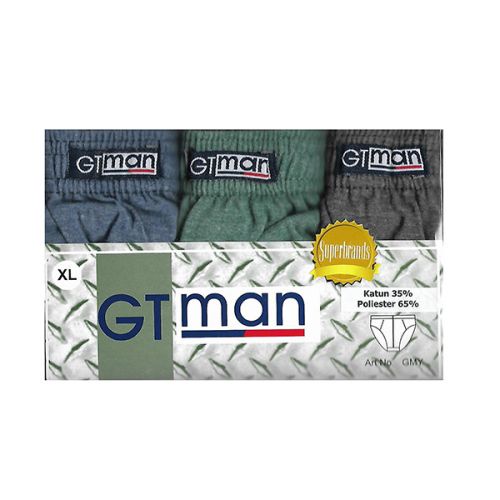 CD GT Man GMY Pria Dewasa | Celana Dalam GMY GTMan Laki Laki Dewasa | Open Sorx Grosir 3pcs