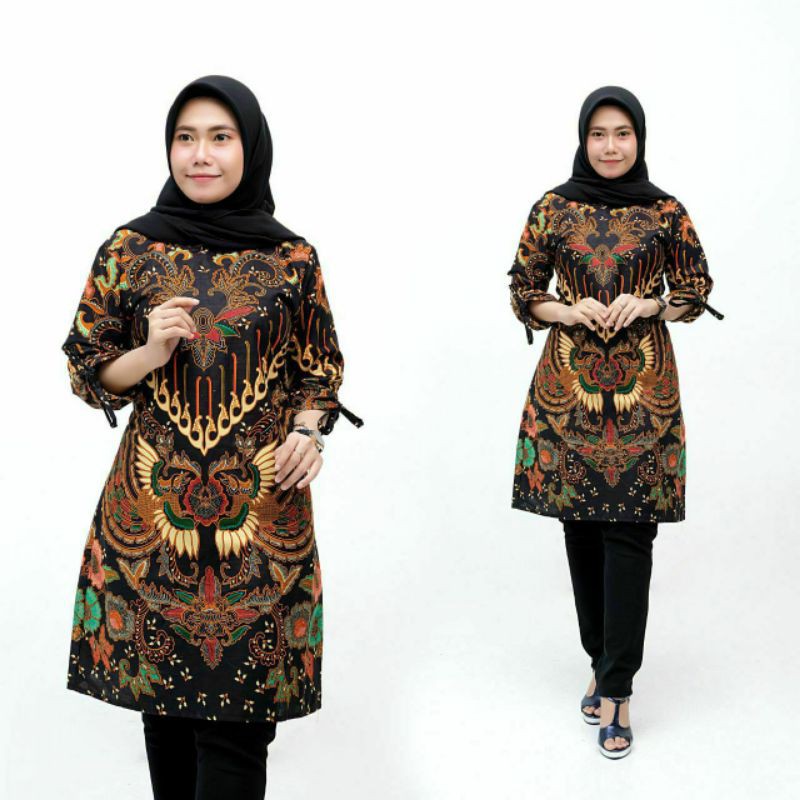 Tunik batik wanita M L XL XXL XXXL XXXXL XXXXXL