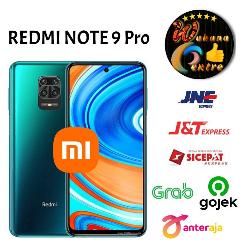 xiaomi redmi note 9 pro 6/64gb | 8/128gb (redmi note 9 pro ram 6gb 64gb | 8gb 128gb) garansi resmi