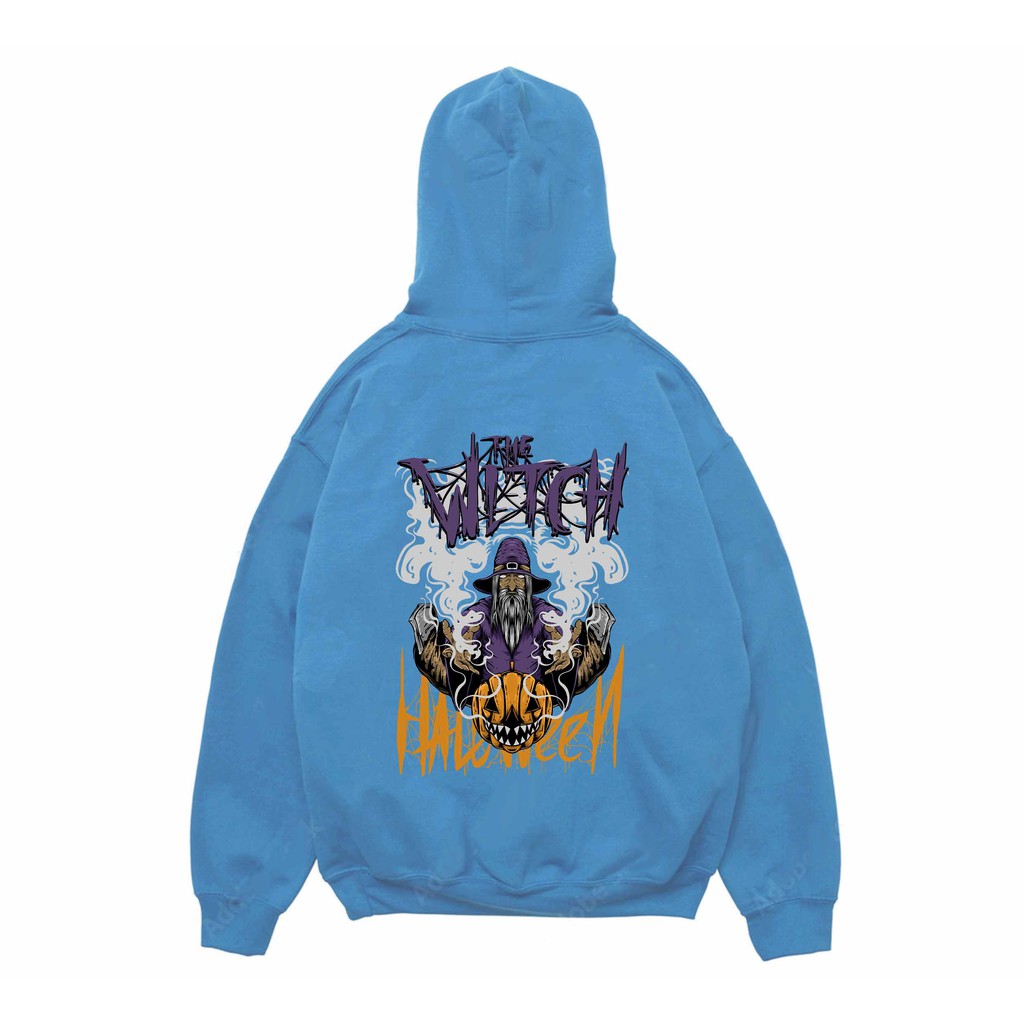 Hoodie The Witch Sweater Pria Fleece Size M - XXL