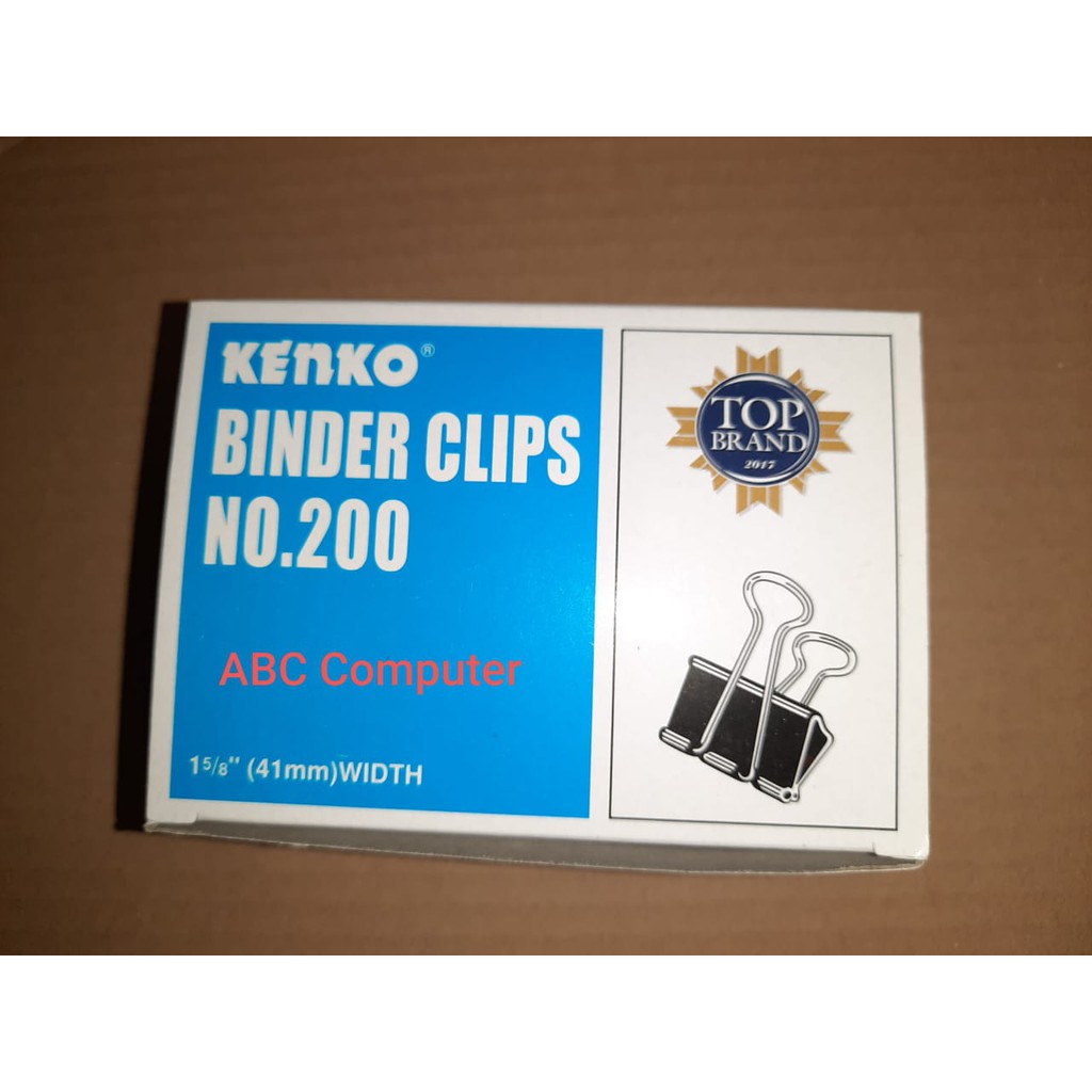 

Kenko Binder Clip No. 200 1⅝ " (41mm)