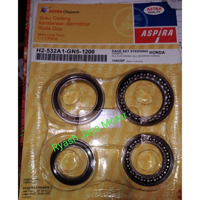 Komstir For All matic Honda/ Grand/supra x/revo/karisma/supra fit/blade/supra x 125/helm in/pgmf1/dl