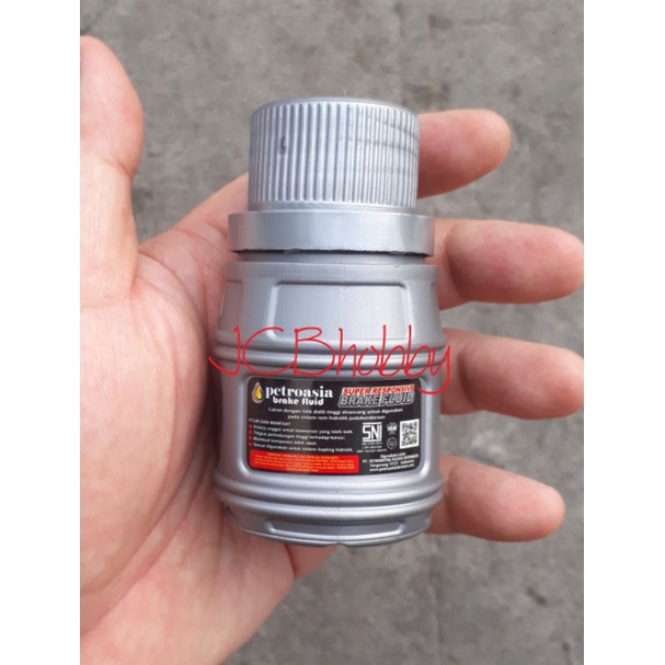 Minyak rem brake fluid DOT 4 clear PETROASIA 50ml