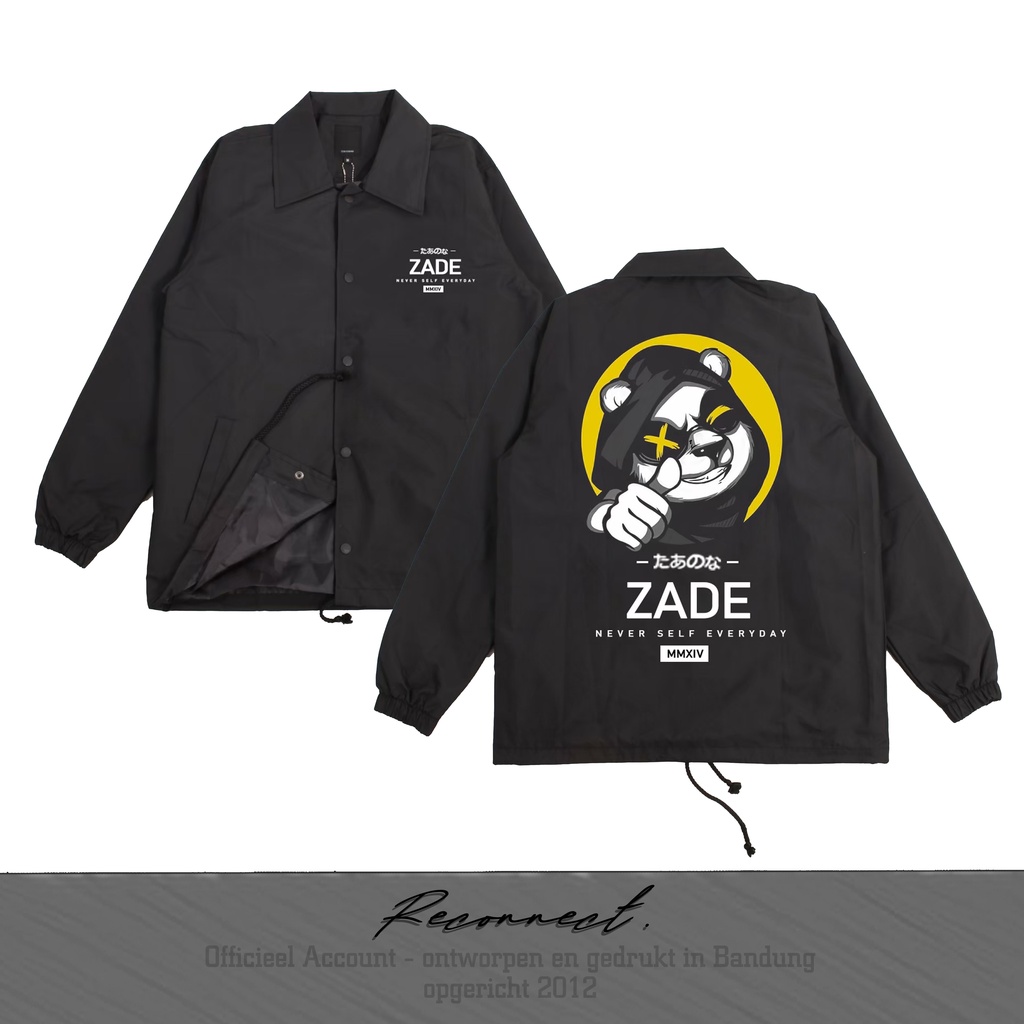 Reconnect Coach Jacket Waterproof Zade Panda - Unisex - Bandung