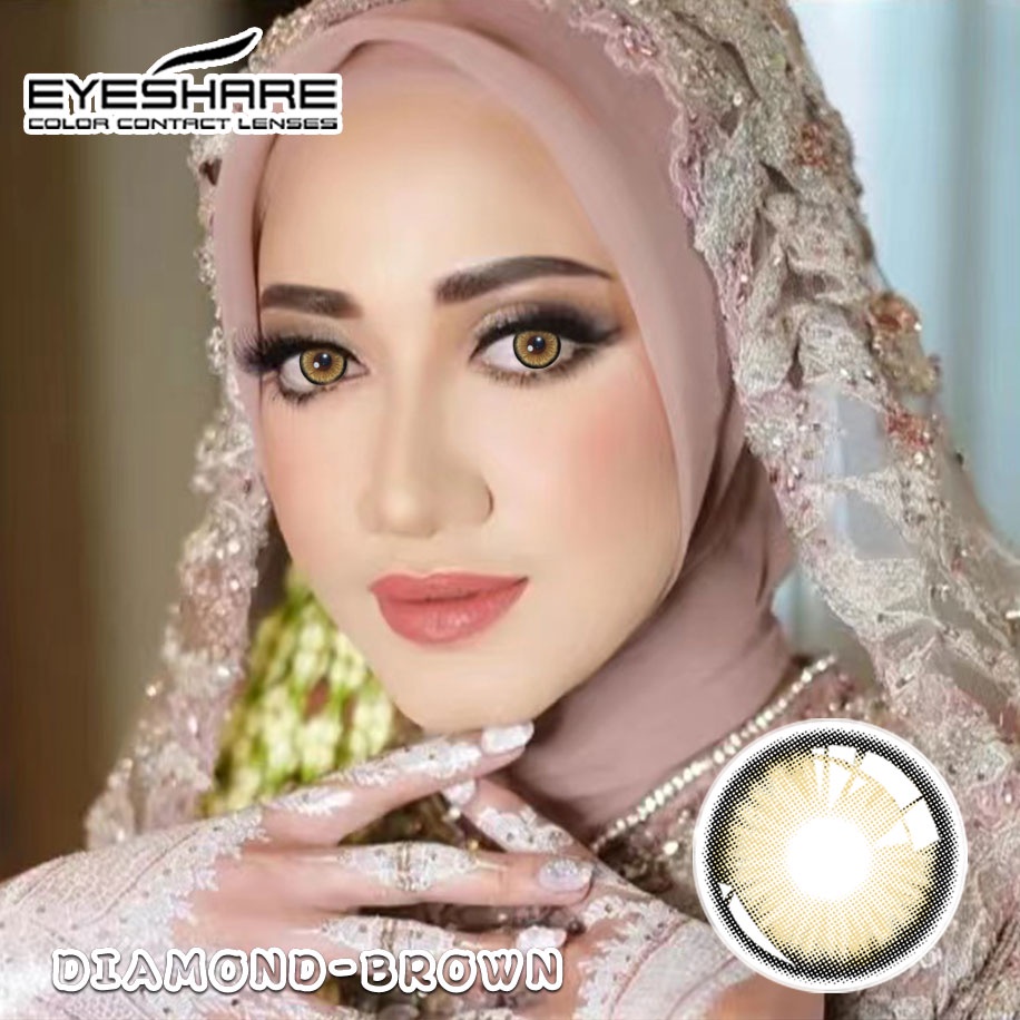 SOFTLENS DARLING NORMAL / BIG EYES / DIA. 14.5.00mm / NEW DIAMOND GRAY