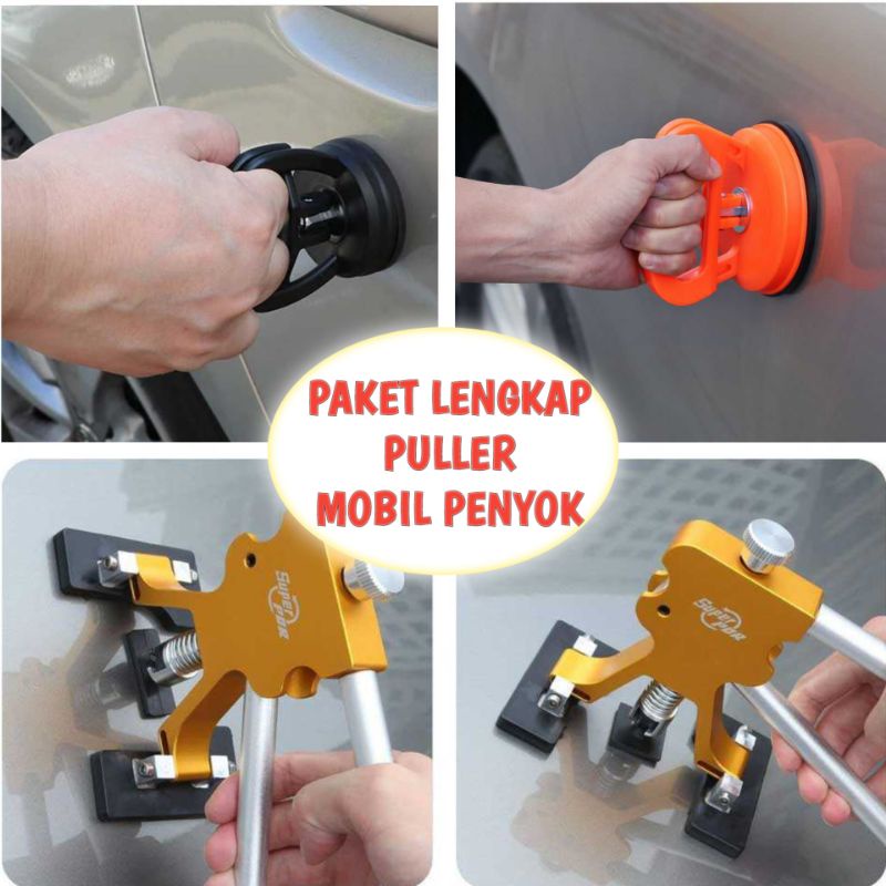 Alat reperasi mobil penyok Hand Puller Car Dent Removal Mobil Penyot alat penarik penyok mobil Alat Penarik Body Mobil Penyok Suction Cup Alat Ketok Magic Mobil penarik penyot mobil Alat Perbaikan Tarik Penyok Mobil Repair Mobil Bumper penyok