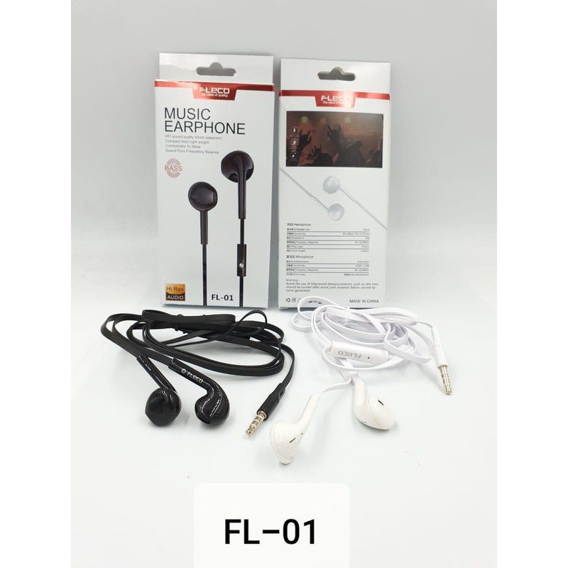 FLECO Handsfree Hf Headset Earphone FL-01