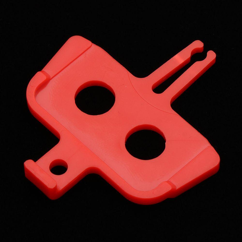 Nanas 1/5pcs Bantalan Rem Bagian Sepeda MTB Merah Plastik Spacer Instert