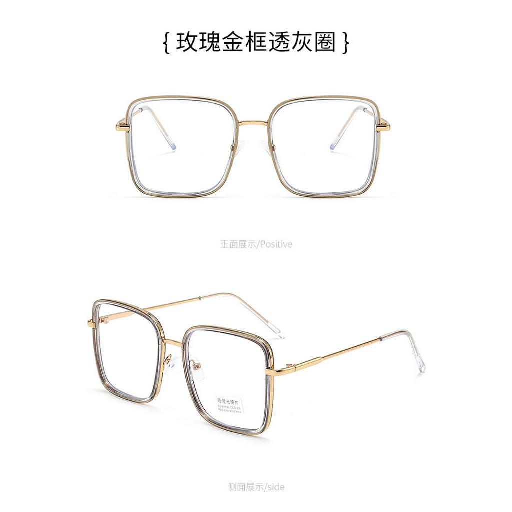 【YUZHU】COD New Fashion Wanita dan Pria Sastra Retro Style Flat Mirror