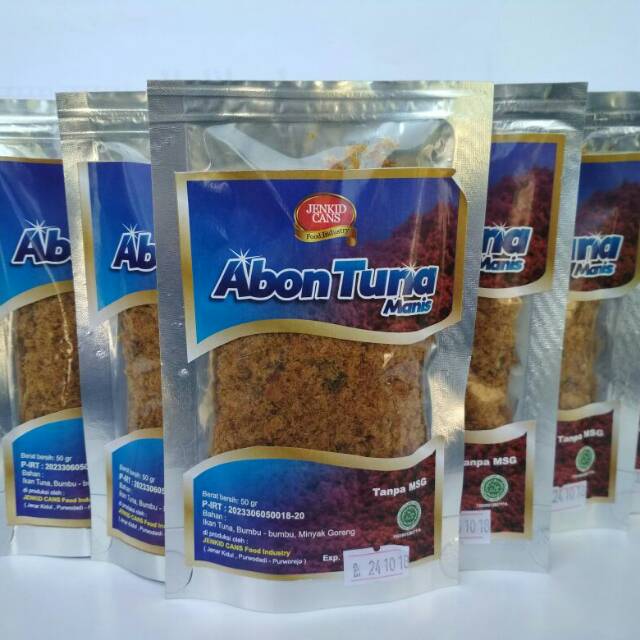 

Jenkid Cans Abon Tuna manis 50 gr