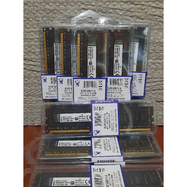 Memory Ddr3 4gb New Kingston Pc 12800