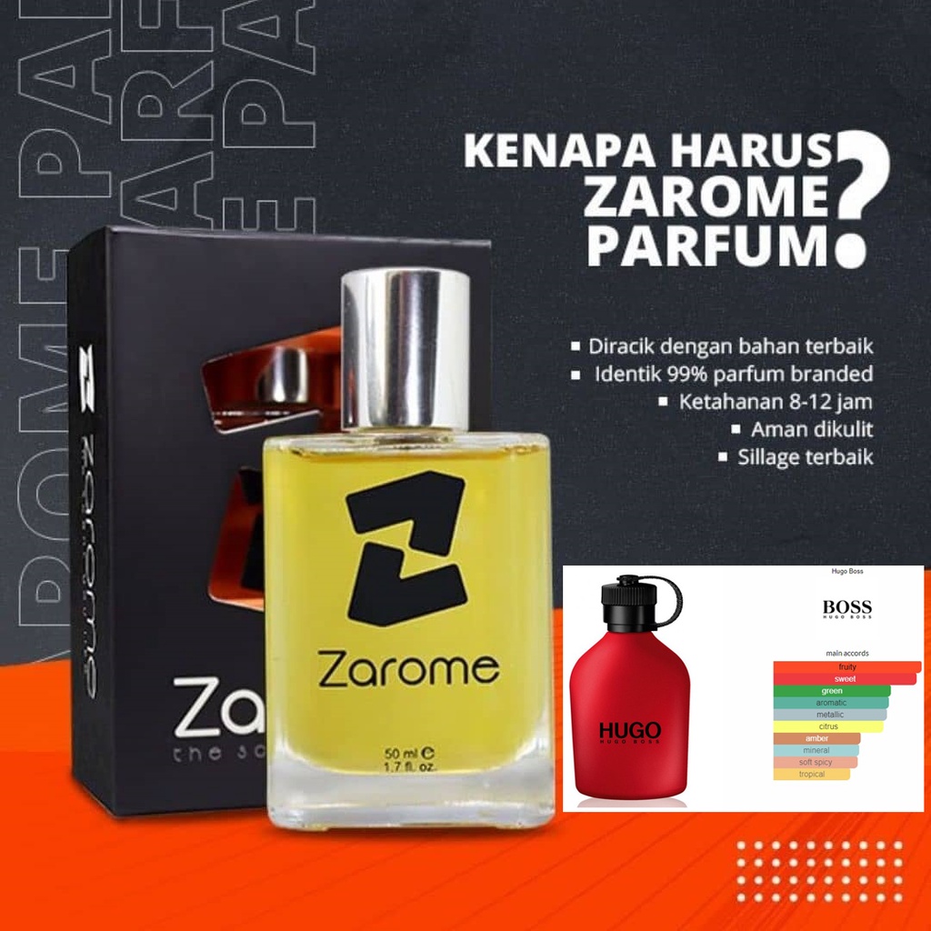 Zarome Parfum HUGO BOSS RED ZAROME PARFUM OFFICIAL STORE