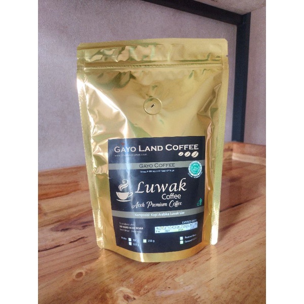 

COFFEE ACEH GAYO LUWAK 250gr