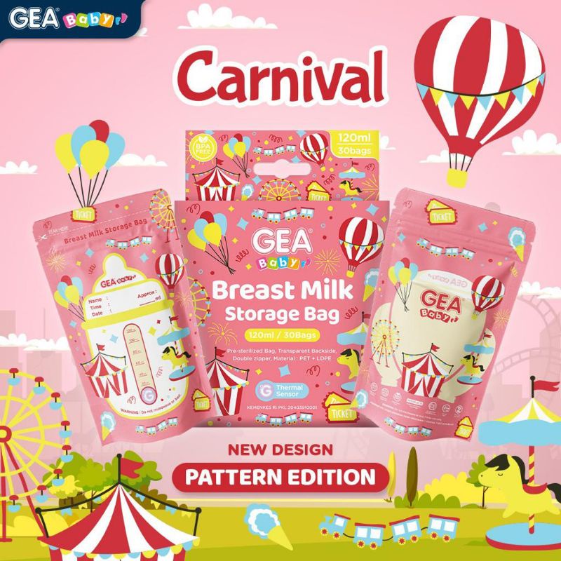 GEA breast milk 120ML | Kantong asi || GEA kantong asi Safari