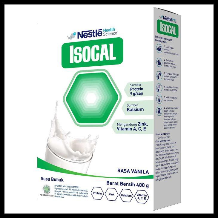 

ISOCAL 400 GR SUSU NUTRISI