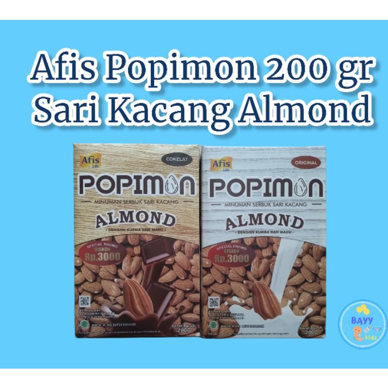 

Afis Almond /Susu Almond / Sari Bubuk Bubuk Almond 200gr (Minuman Kesehatan Keluarga)