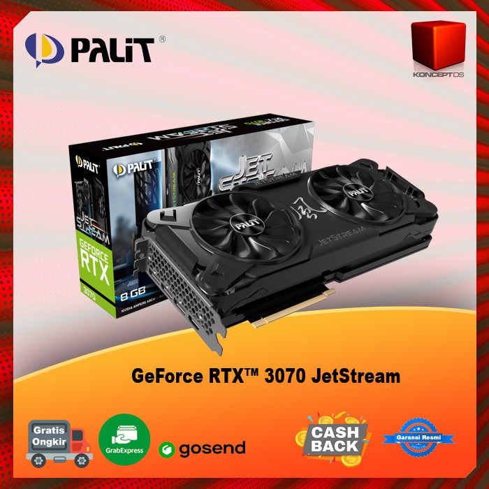 Palit RTX3070 Jetstream 8GB DDR6 256-bit NON LHR