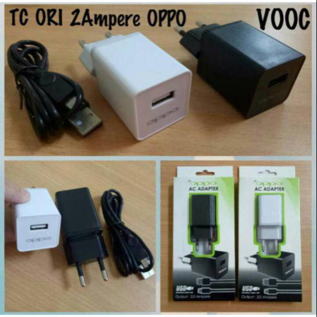 Charger OPPO VOOC Ori 2Ampare FC