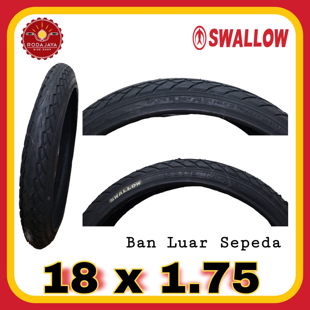 SWALLOW 18 x 1.75 Ban Luar Sepeda