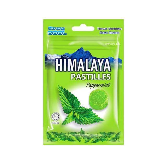 Permen Himalaya Pastilles Peppermint 25gr Mint