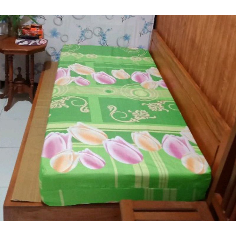 Sarung kasur busa 80x200x20 resleting L